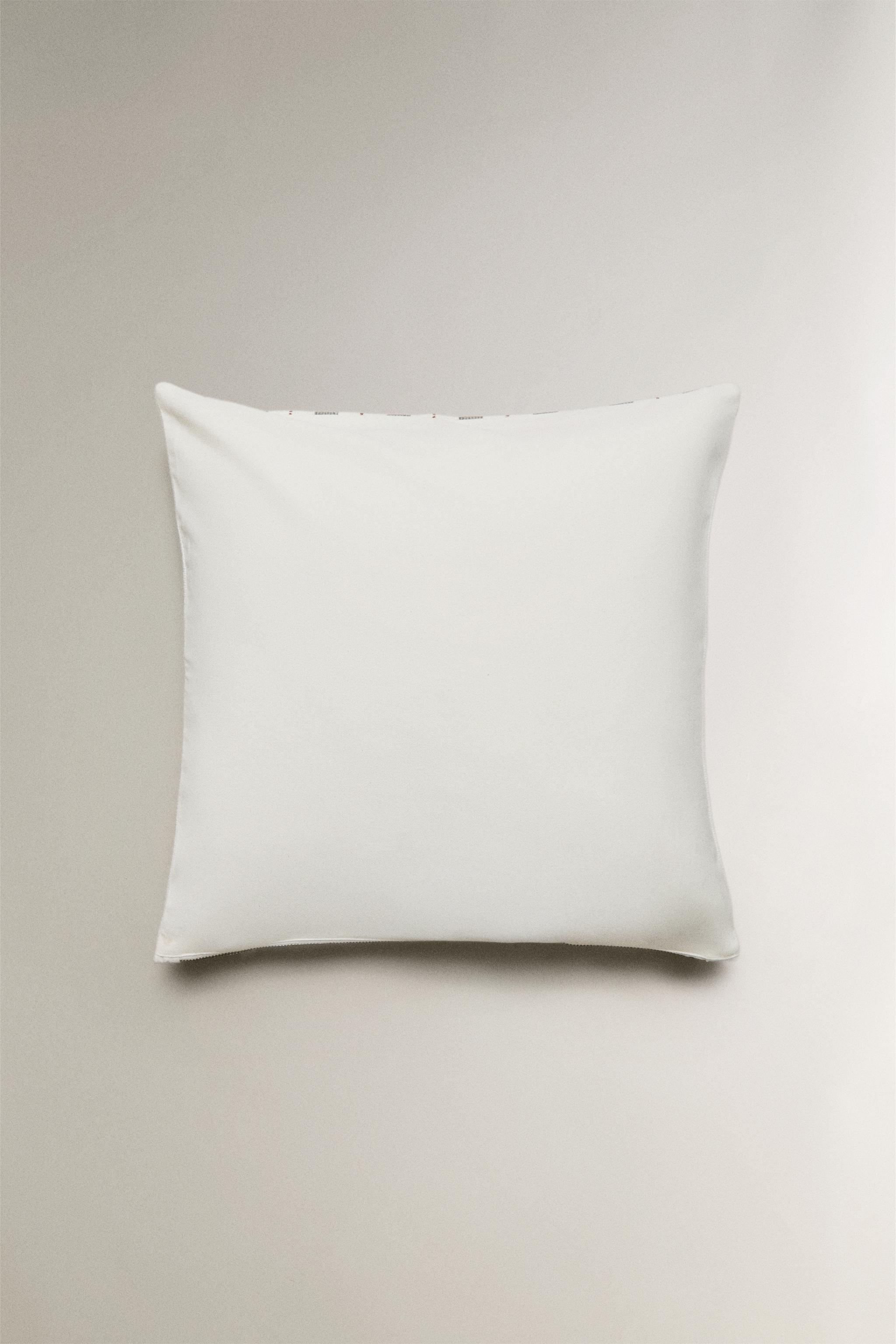 HOUSSE DE COUSSIN RAYURES